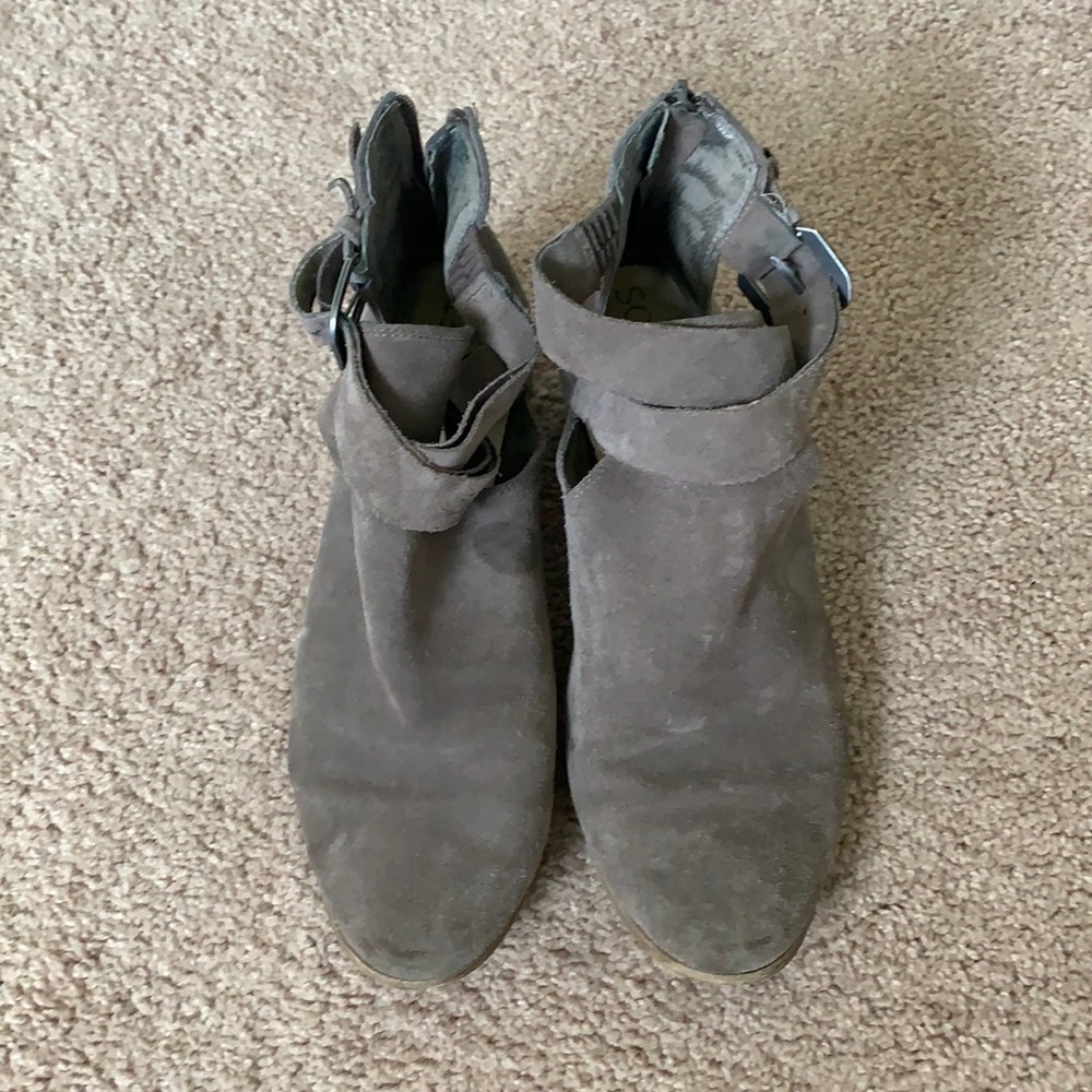 Cute cut out booties
